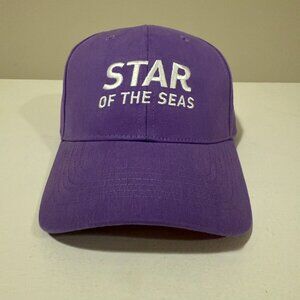 Star of the Seas Inaugural Sailing Commemorative Cap Purple